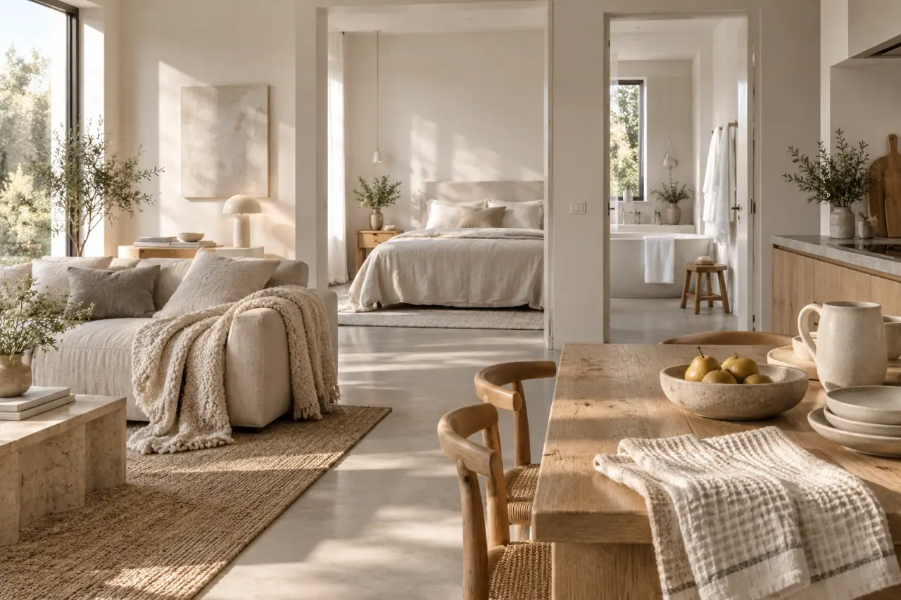 MAT linge de maison : une matière et un usage adaptés à chaque pièce