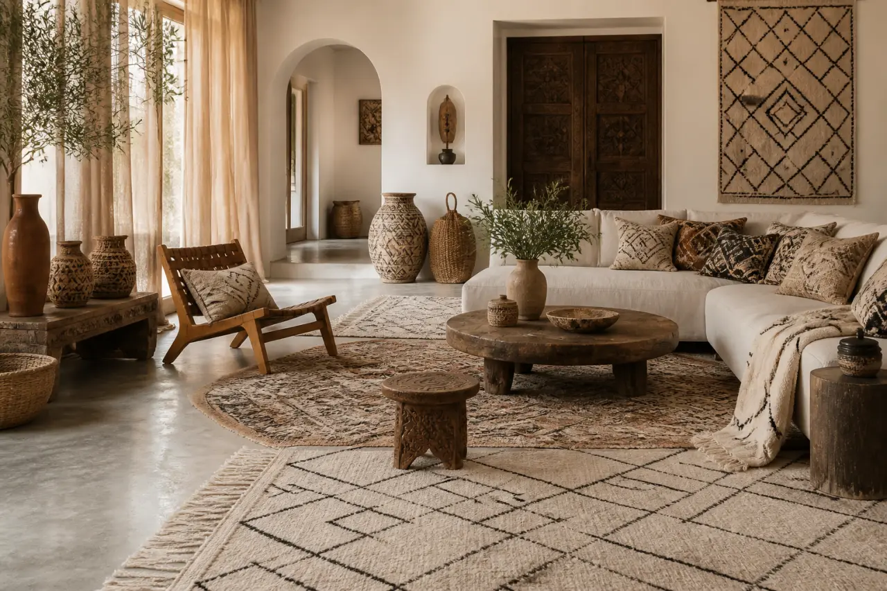 Déco berbère : tapis marocains, objets faits main et critères à vérifier avant d’acheter